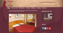 Desktop Screenshot of hotelmariadeluna.es